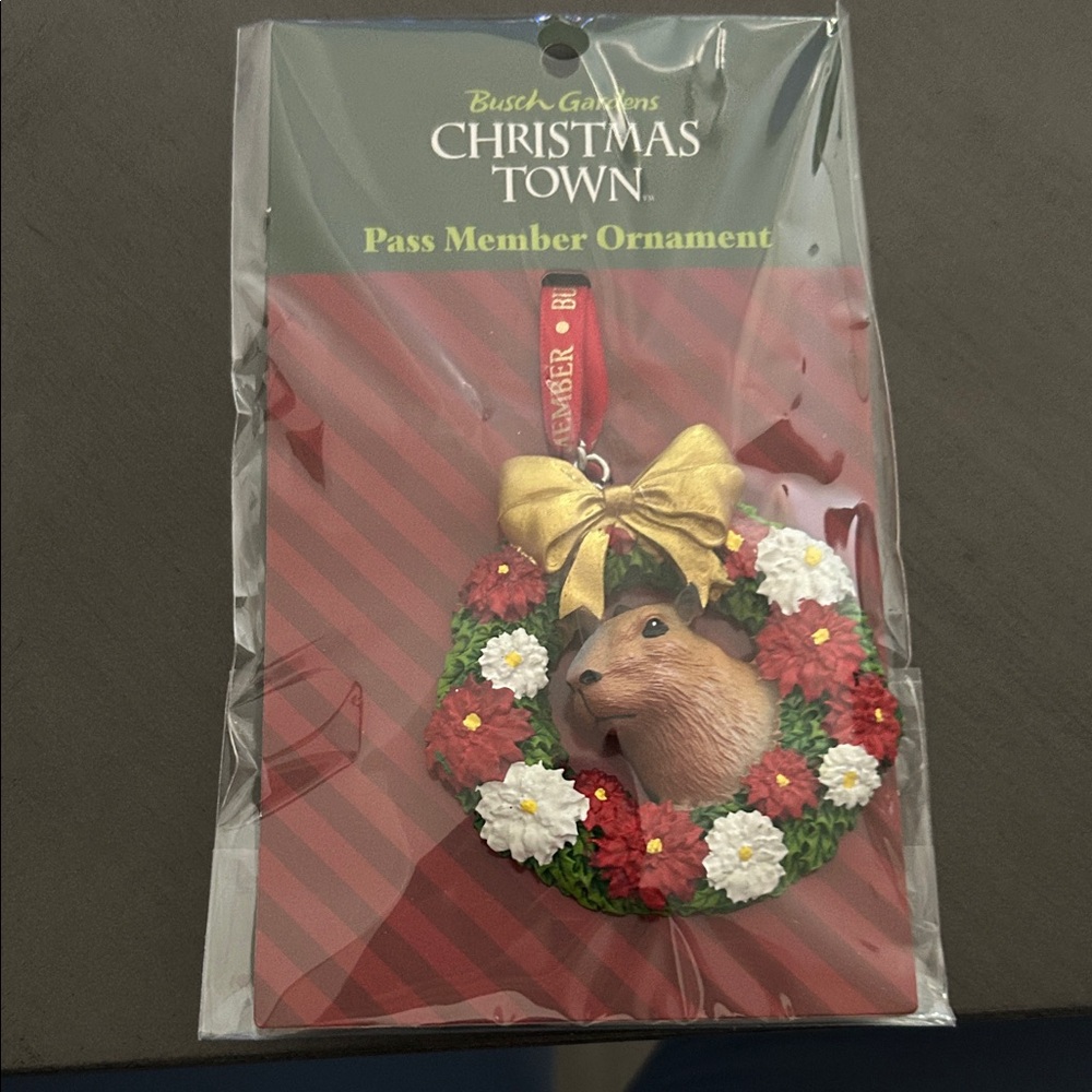 Christmas Town Holiday Wreath Ornament 2025
